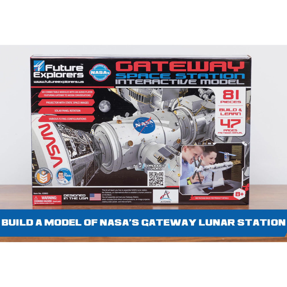 NASA Future Explorers: Gateway Space Station Interactive Model - Build & Learn STEM Toy for Ages 8+ - Image 3