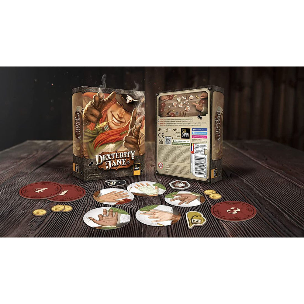 Alternative view of Dexterity Jane Wild West Dexterity Puzzle Card Game