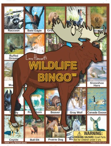 Wildlife Adventure Bingo Game: Explore Global Habitats