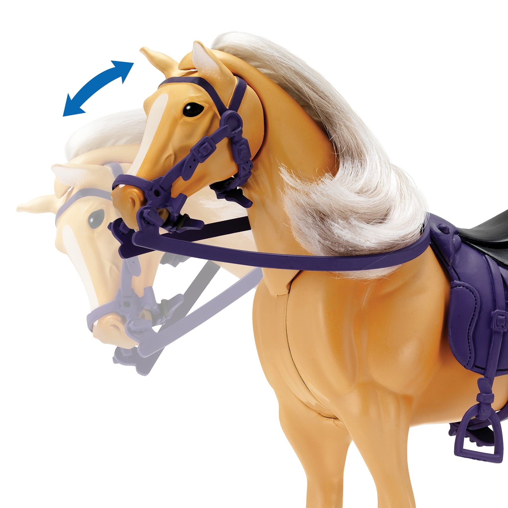 Alternative view of Blue Ribbon Champions Palomino Horse Interactive Playset