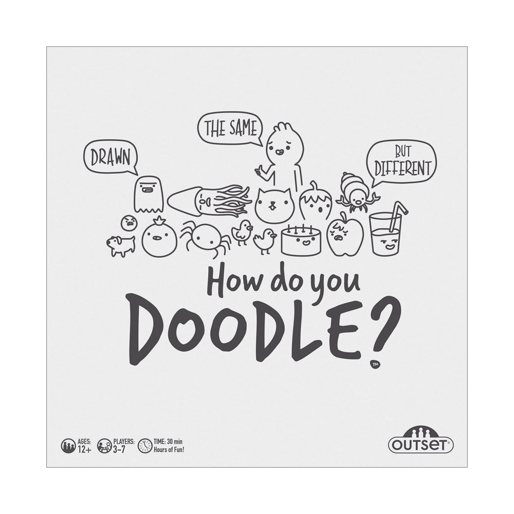 Alternative view of How do you Doodle? Creative Drawing Party Game by Outset Media