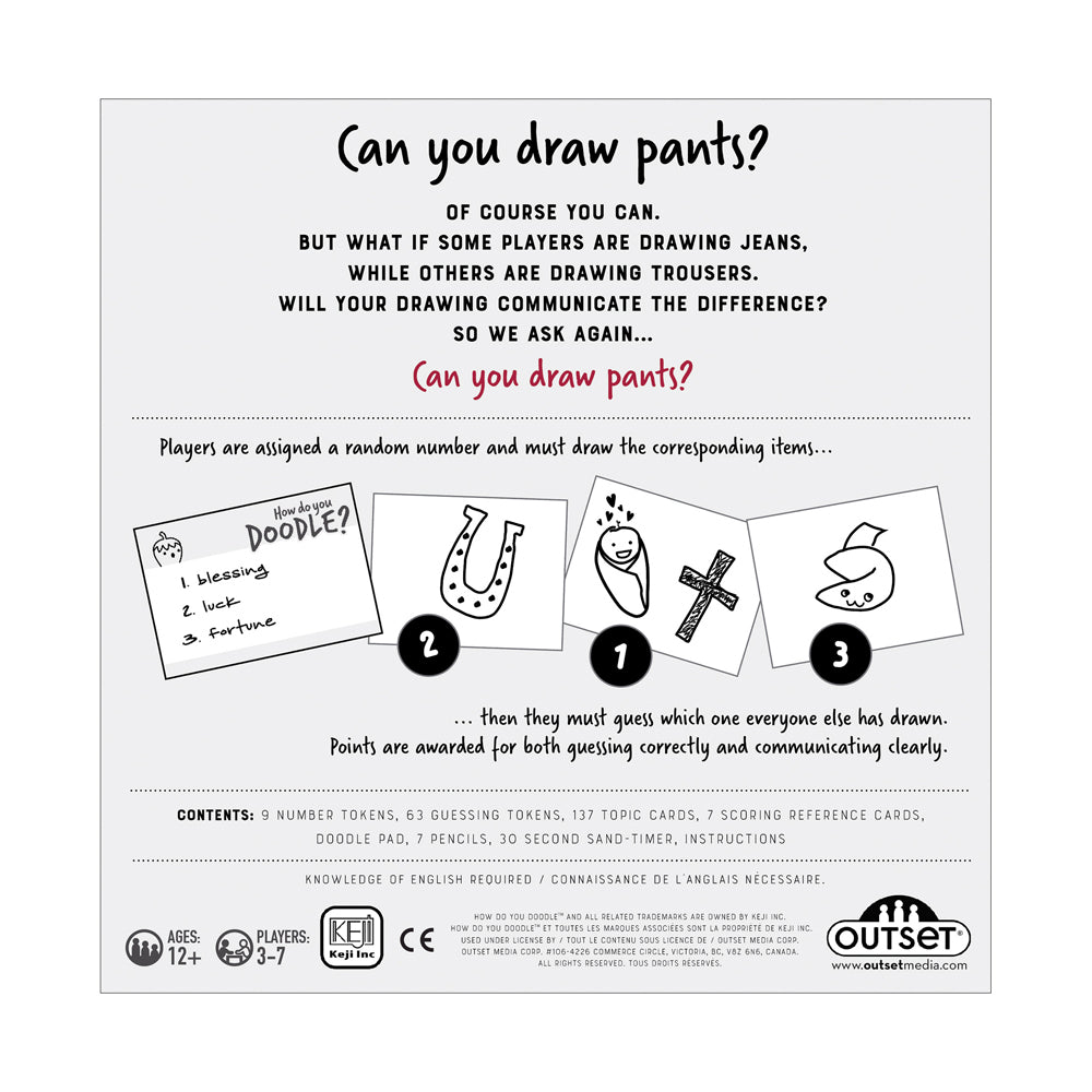 How do you Doodle? Creative Drawing Party Game by Outset Media - Image 3