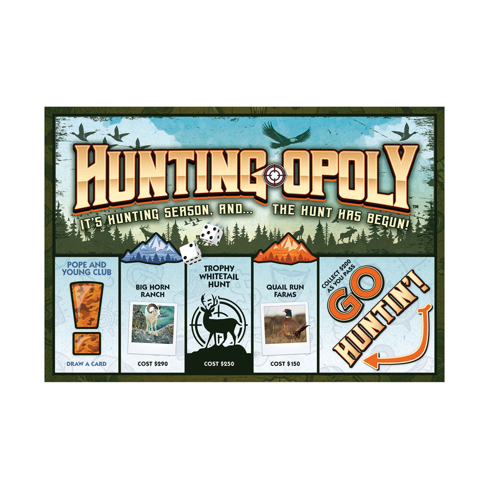 Hunting-Opoly Wilderness Adventure Board Game - Image 2