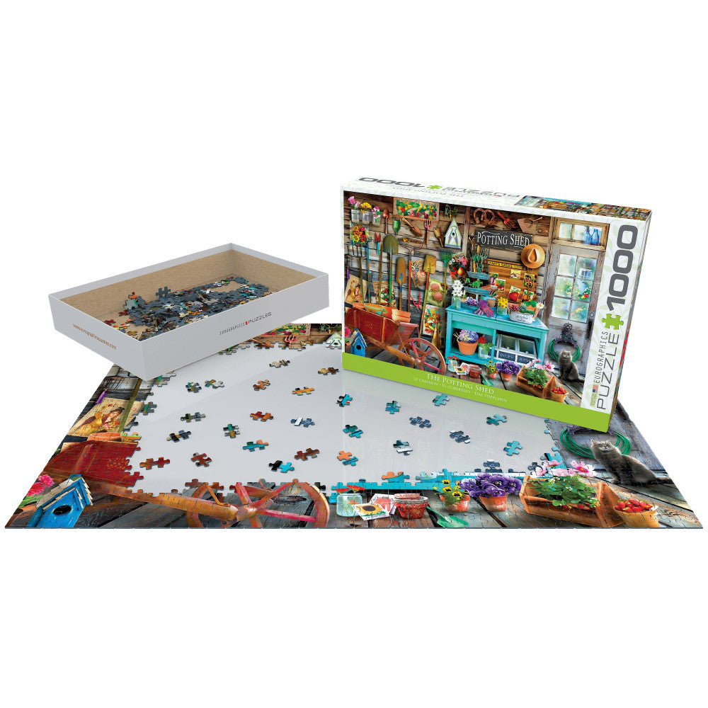 Eurographics The Potting Shed Spring Garden Puzzle - 1000 pc - Image 2