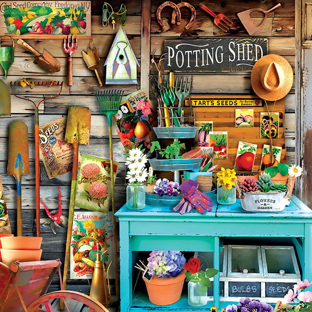 Eurographics The Potting Shed Spring Garden Puzzle - 1000 pc - Image 5