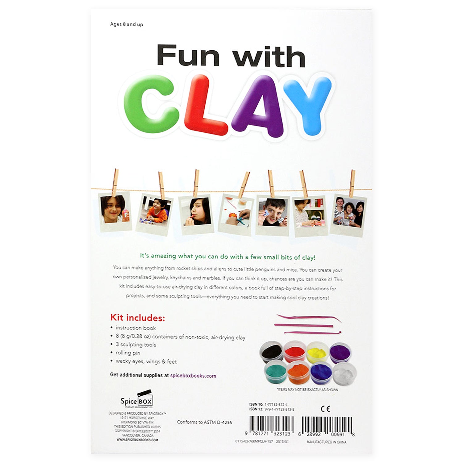 Alternative view of Spicebox Ultimate Sculpting Fun With Clay Creativity Kit
