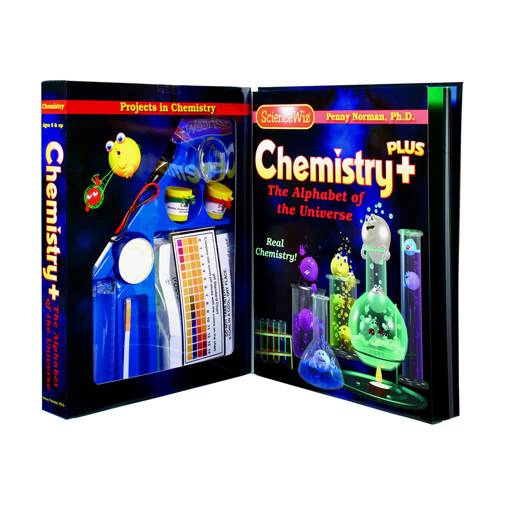 Alternative view of ScienceWiz Chemistry Plus Exploration Kit