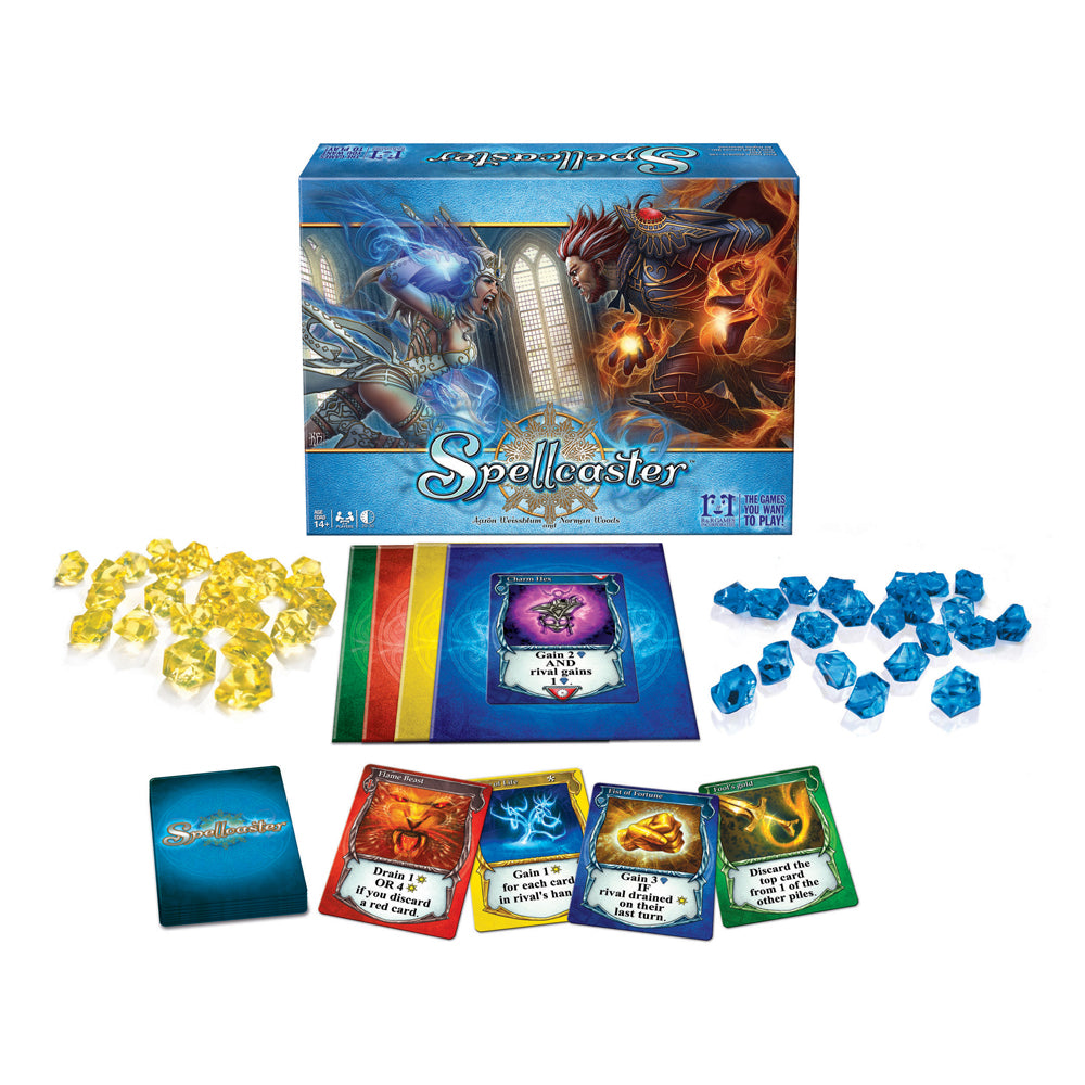 Alternative view of Spellcaster Base Game and Potions Expansion Strategy Card Game