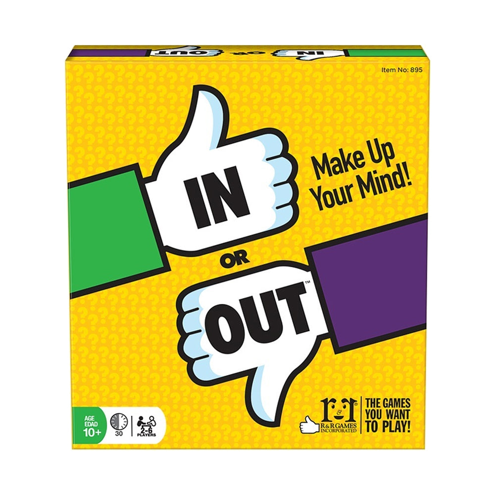 In or Out Strategy Card Game by R&R Games - Image 2
