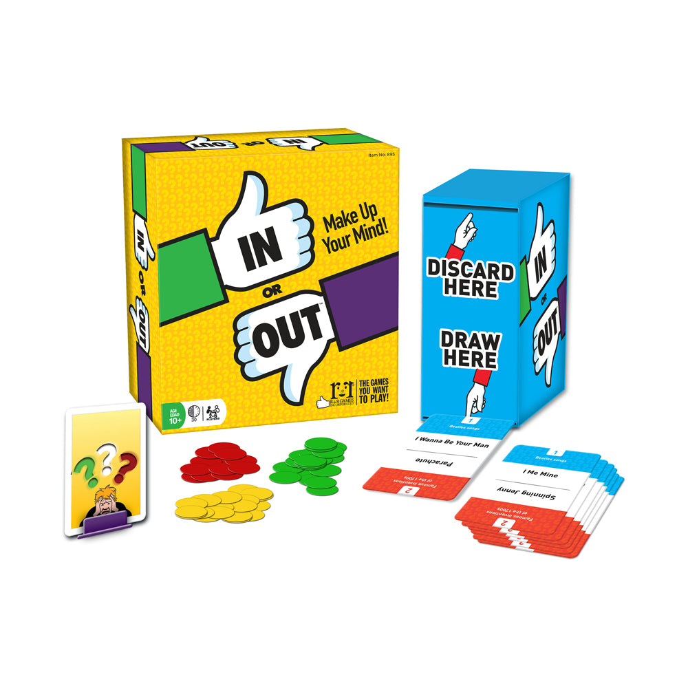 In or Out Strategy Card Game by R&R Games - Image 3