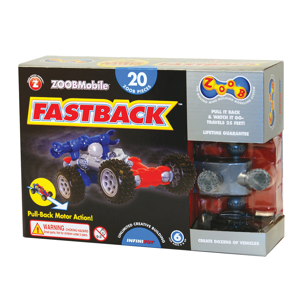 Zoob Mobile Fastback Racing Car Construction Set