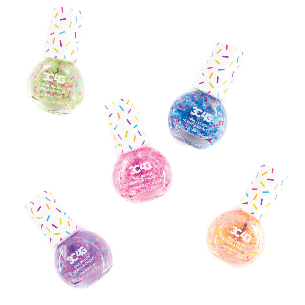 Alternative view of 3C4G Sparkle & Shine Confetti Nail Polish Set - Multi-Color