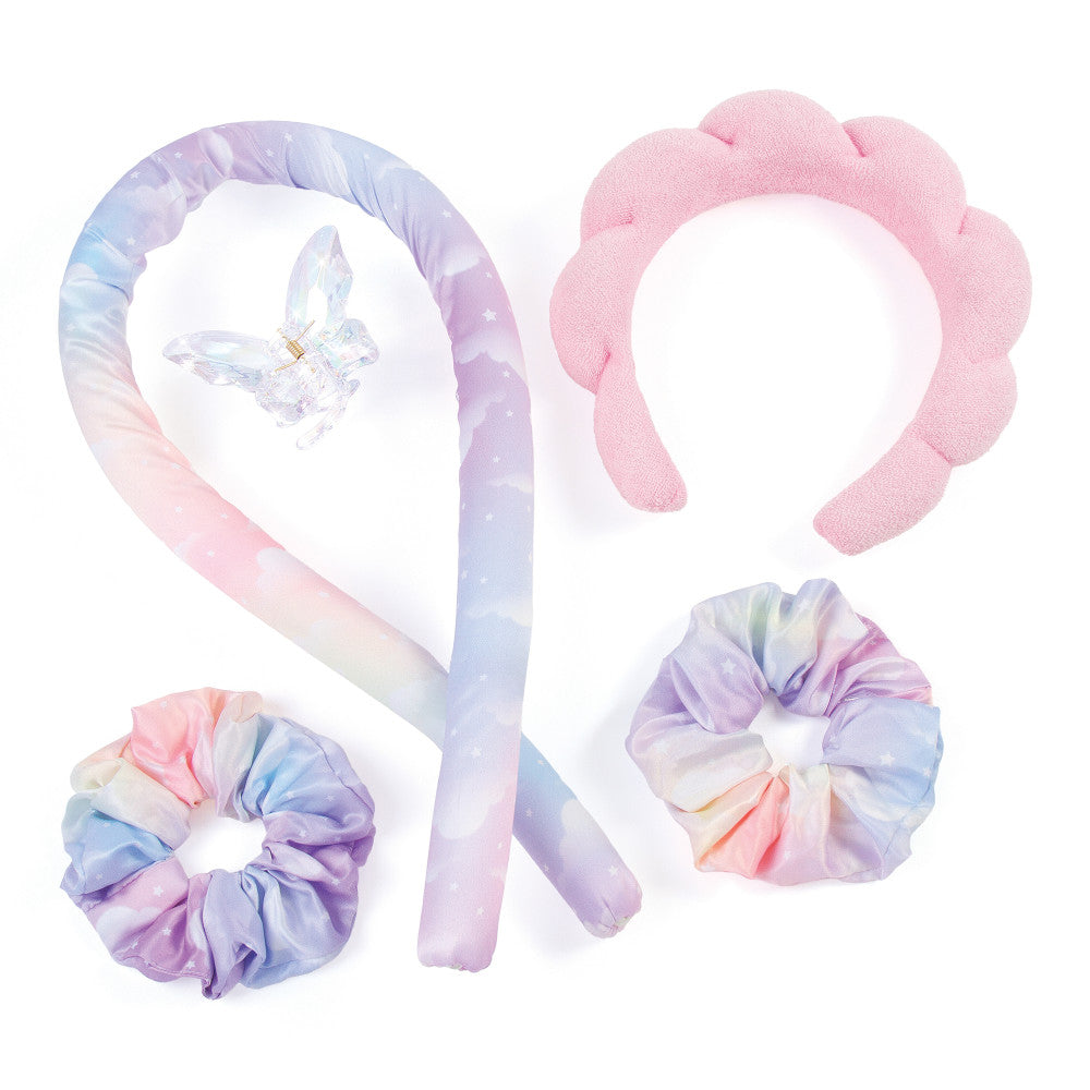 Alternative view of 3C4G: Woke Up Like This! Trendy Heatless Curler Set for Kids - 5pc