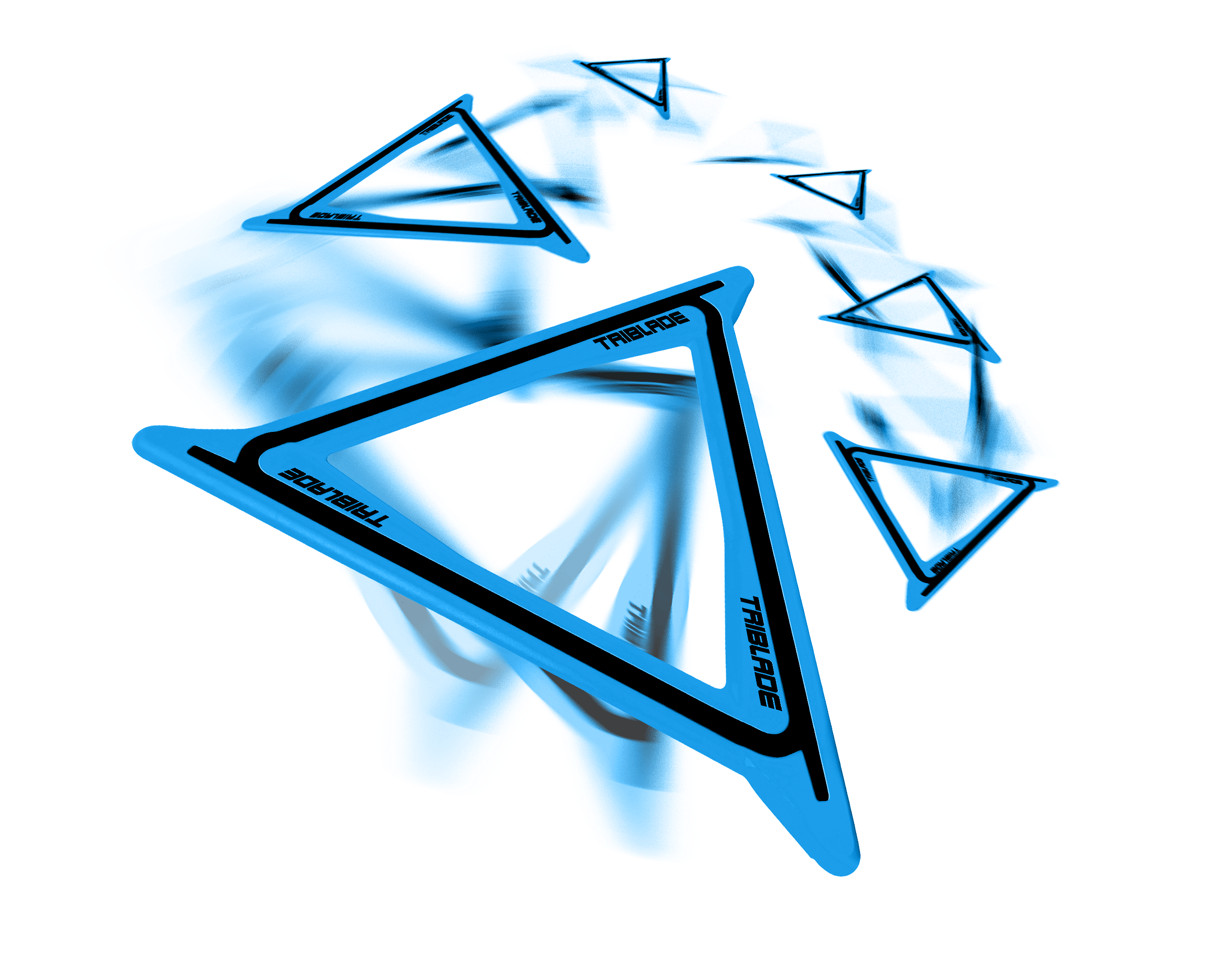 Goliath Sports Aeroflyt Triblade Blue - High-Flying Boomerang Fun