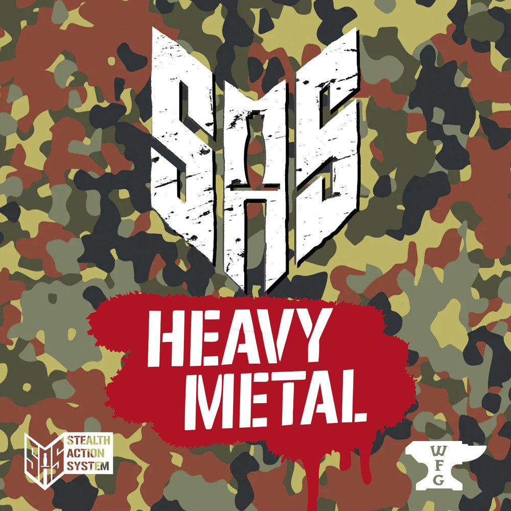 Word Forge Games: SAS Rogue Regiment - Heavy Metal Expansion - Strategy Board Game