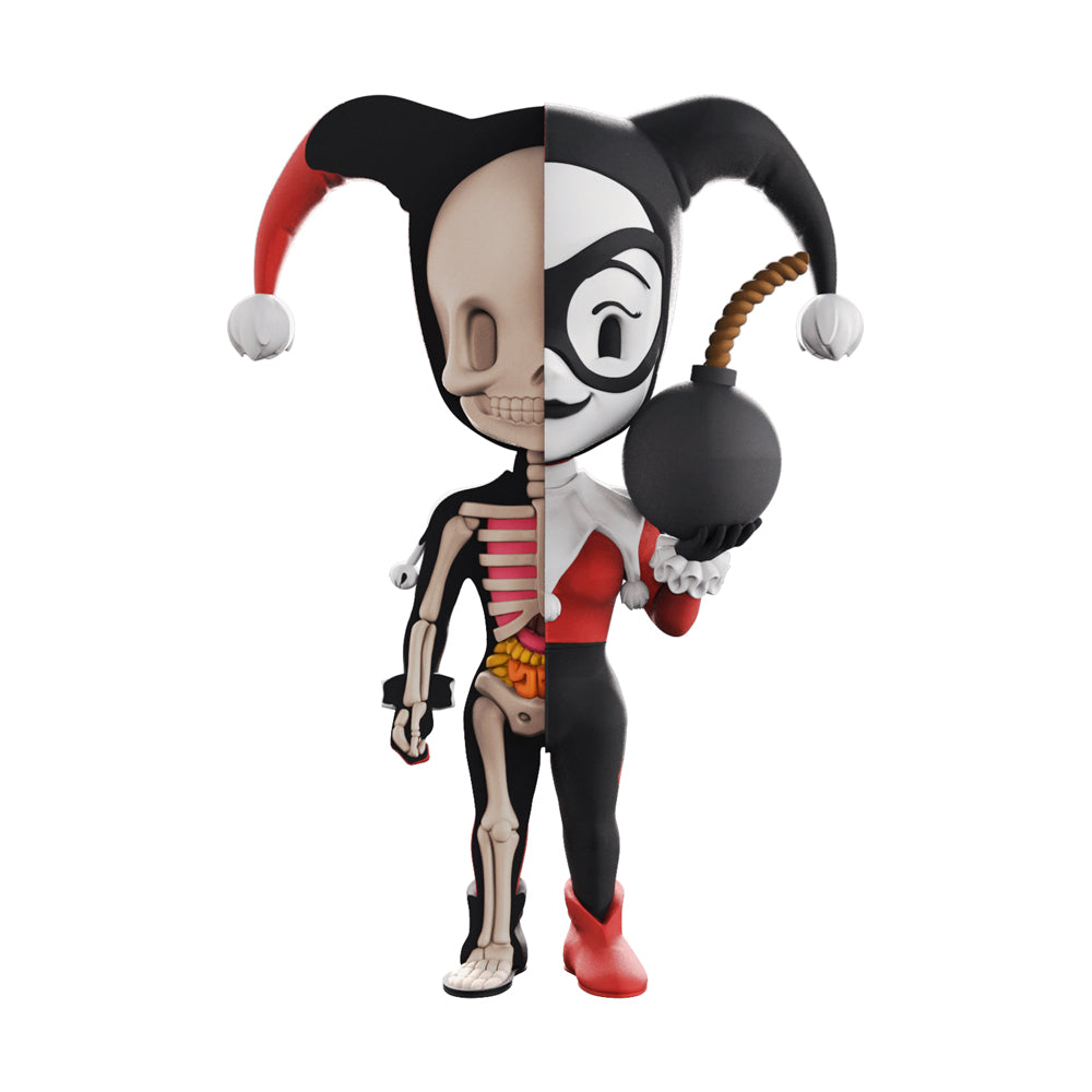 Alternative view of 4D Master XXRAY Vinyl Art Figure - 7 Inch Harley Quinn Dissected Collectible