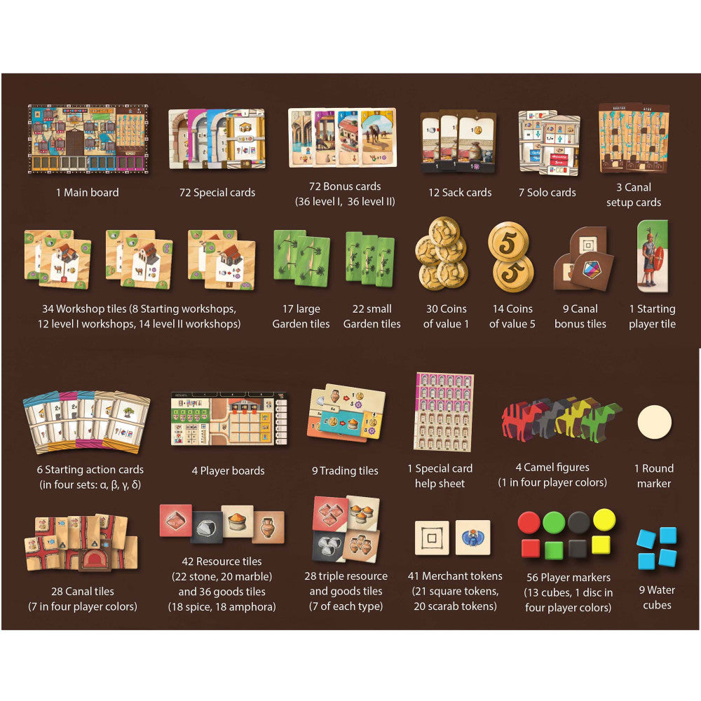 Rio Grande Games: Resafa - Strategic City Building Board Game, Ages 14+, 1-4 Players - Image 2