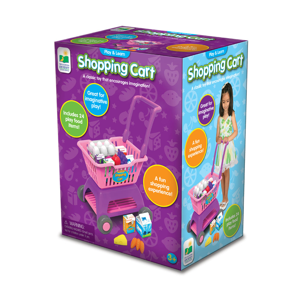 The Learning Journey Play & Learn Shopping Cart - Interactive Pretend Playset