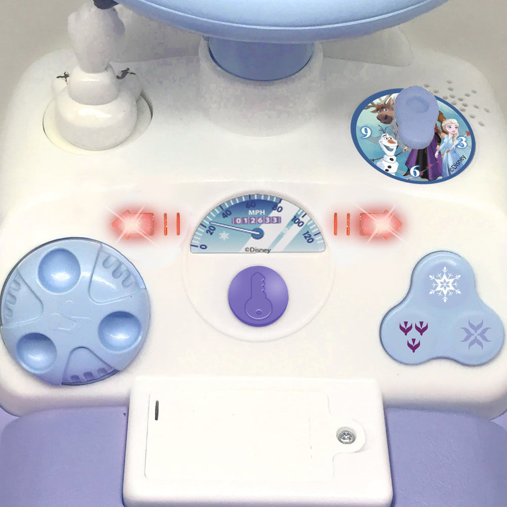 Alternative view of Kiddieland - Disney Frozen 2 Lights N' Sounds Ride-On - Interactive Toddler Vehicle