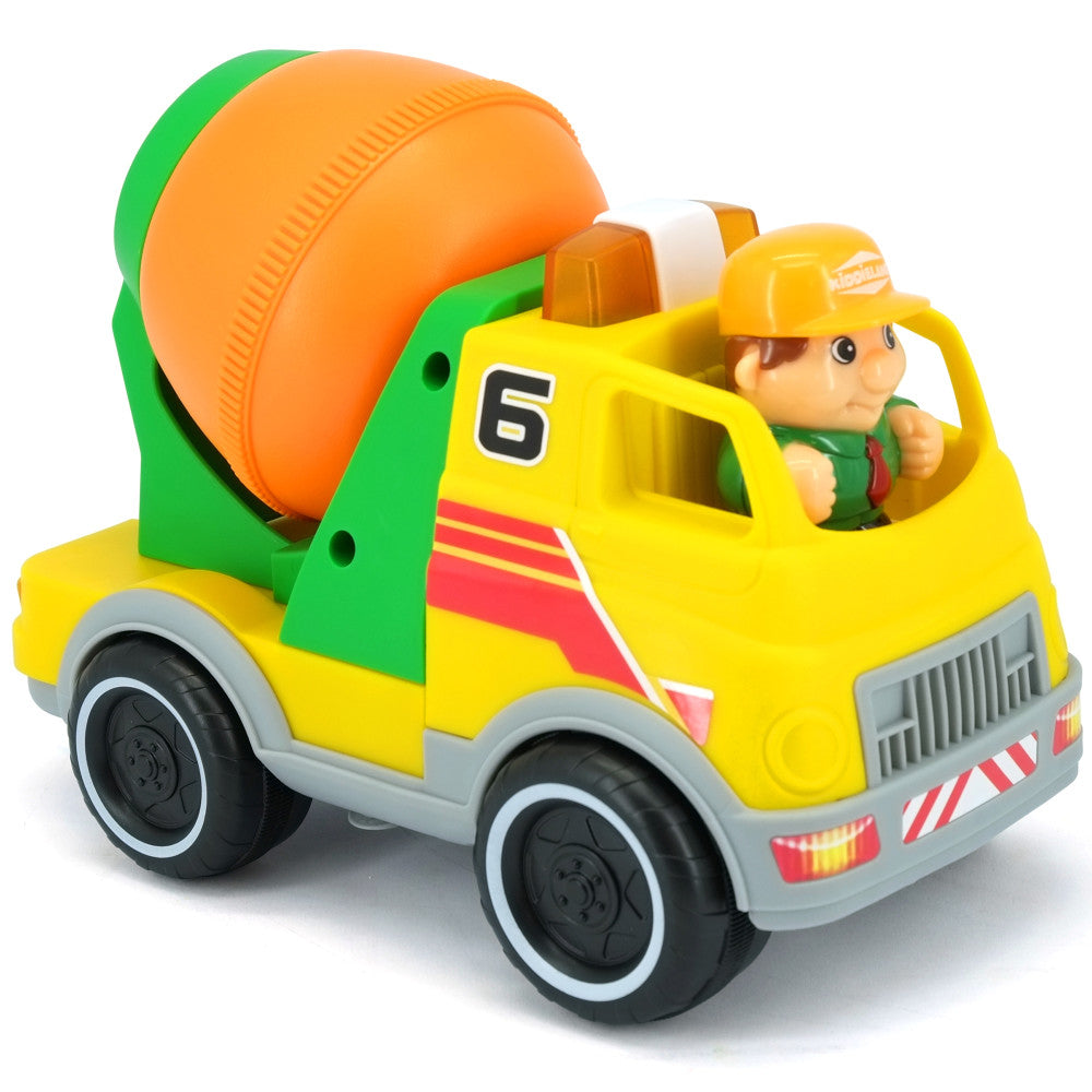 Alternative view of Kiddieland Lights & Sounds Motorized Cement Mixer Toy