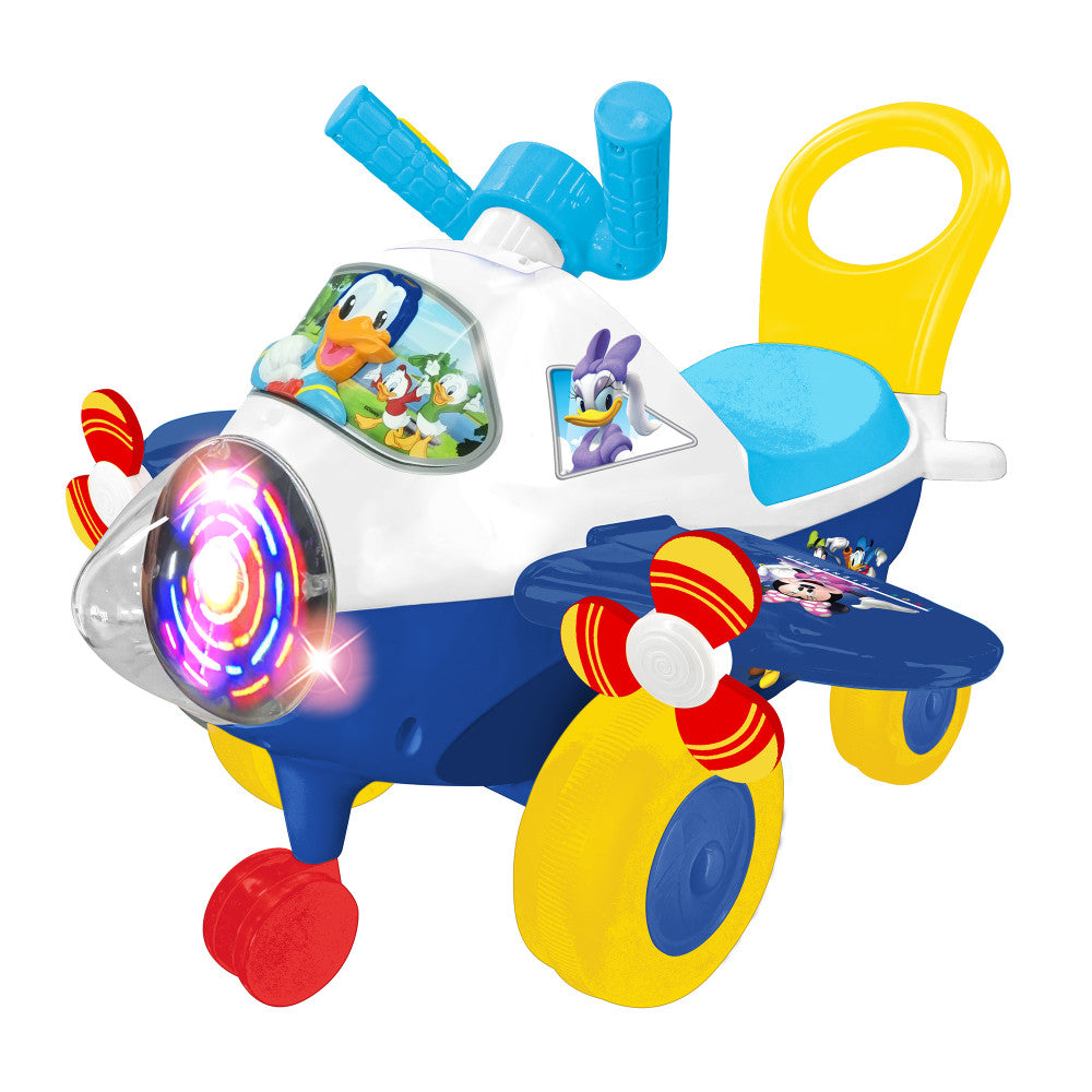 Disney - Kiddieland Donald Duck Activity Plane - Light & Sound Foot-To-Floor Vehicle