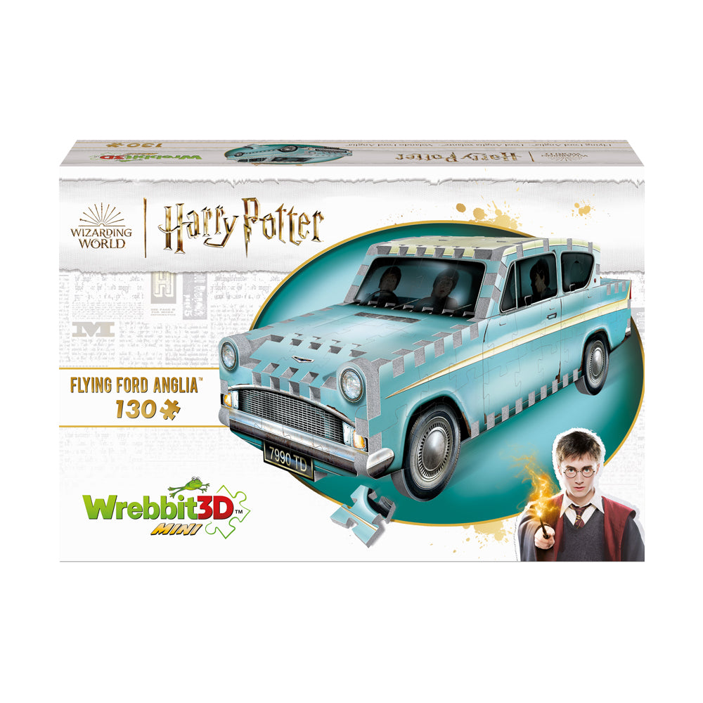 Alternative view of Wrebbit Harry Potter Flying Ford Anglia 3D Puzzle - 130 pc