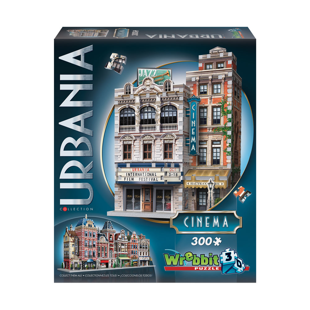 Wrebbit Urbania Collection Cinema 3D Puzzle - 300 pcs - Image 3
