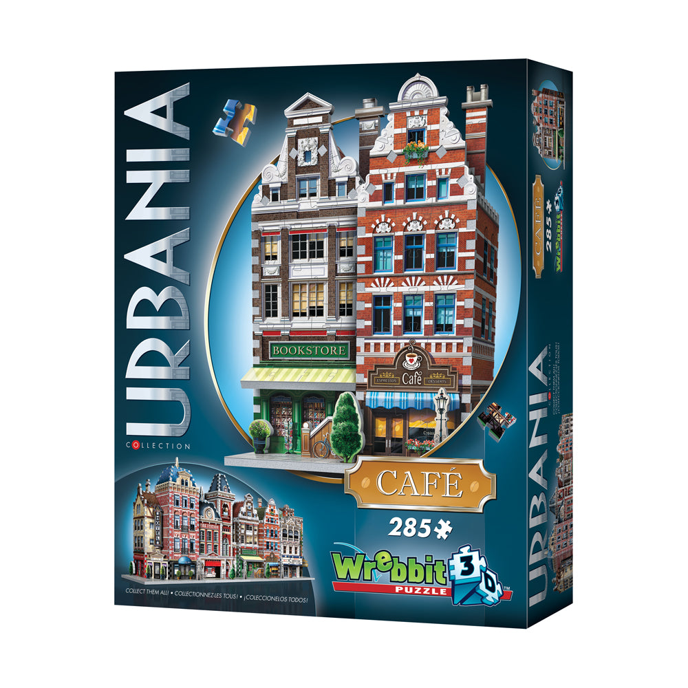 Alternative view of Wrebbit Urbania Collection Cafe 3D Puzzle - 285 pcs