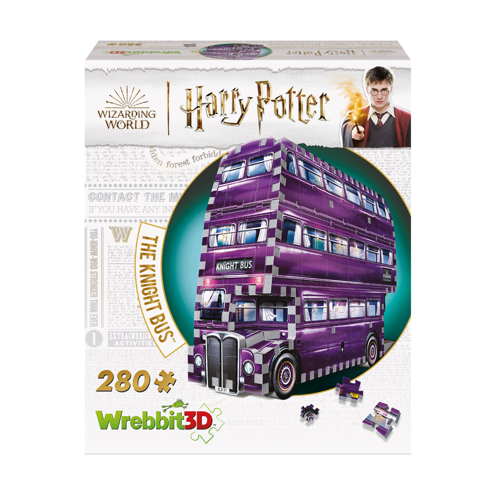 Alternative view of Wrebbit Harry Potter The Knight Bus 3D Puzzle - 280 pc