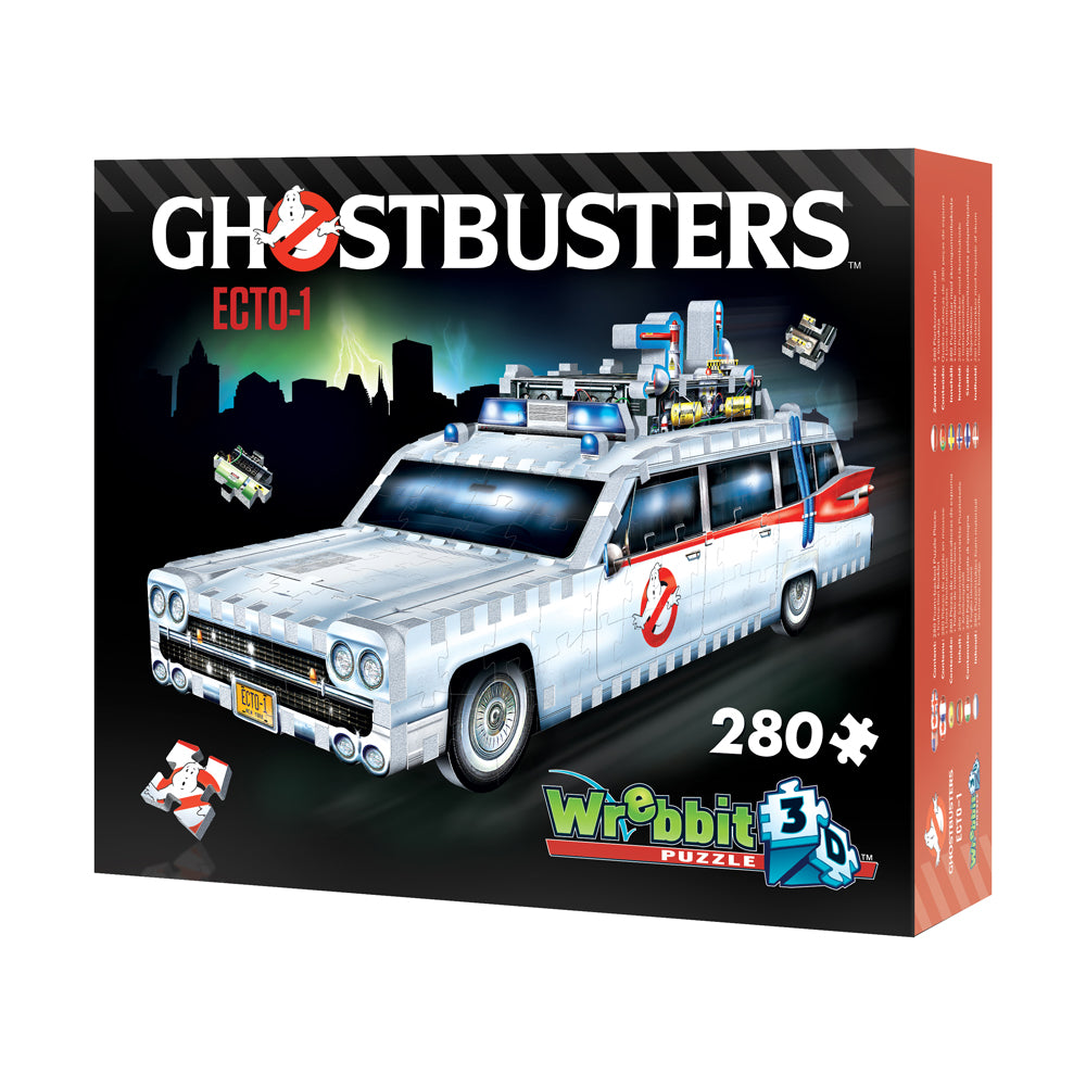 Alternative view of Wrebbit Ghostbusters Ecto-1 3D Foam Puzzle - 280 pcs