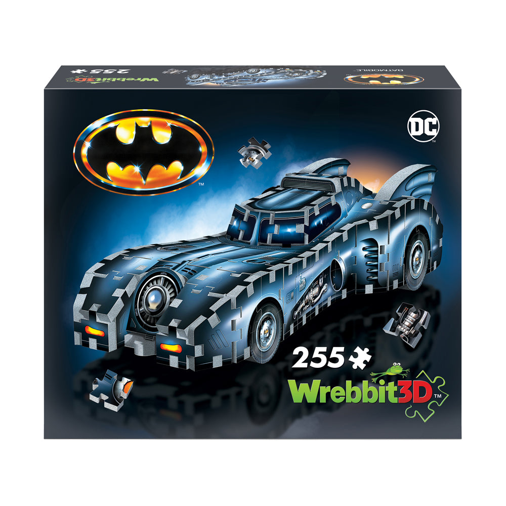 Wrebbit DC Batman Batmobile 3D Jigsaw Puzzle - 255 Pieces - Image 3