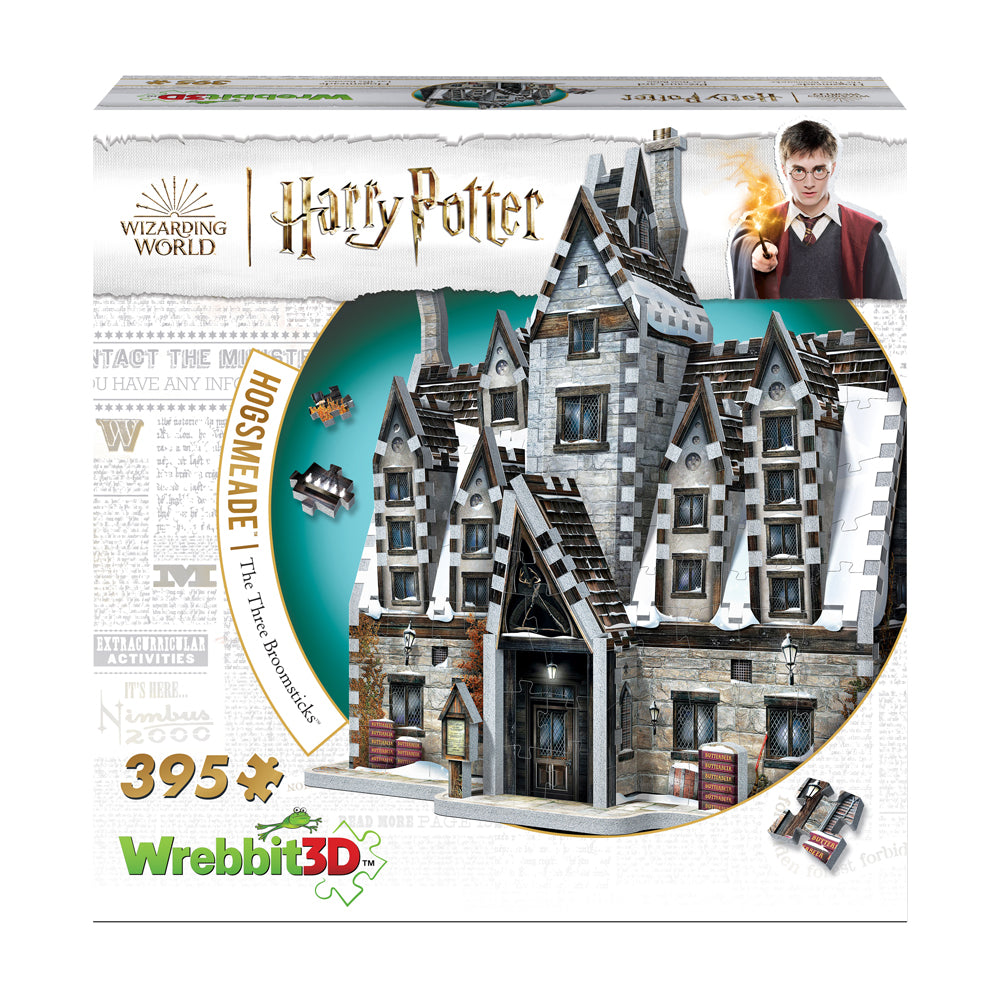 Alternative view of Wrebbit Harry Potter Hogsmeade The Three Broomsticks 3D Puzzle - 395 Pieces