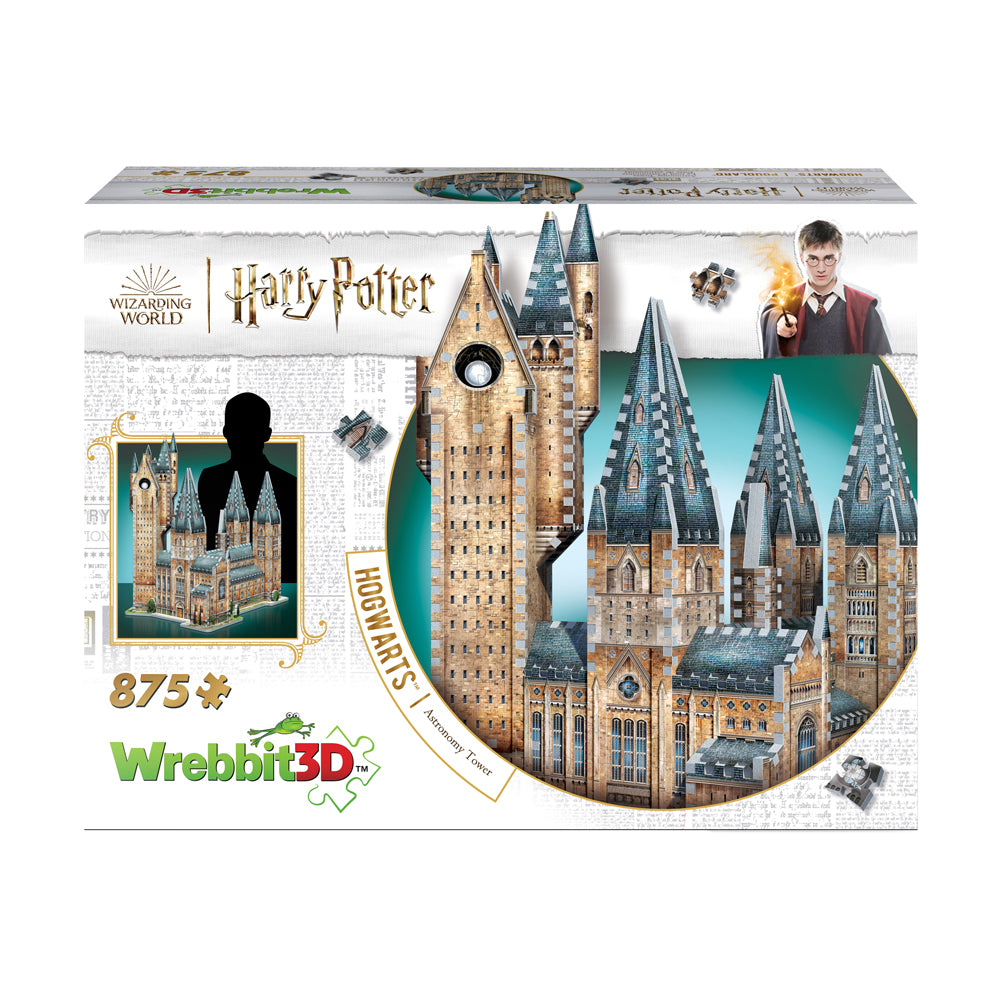 Alternative view of Wrebbit Harry Potter Hogwarts Astronomy Tower 3D Puzzle - 875 Pieces