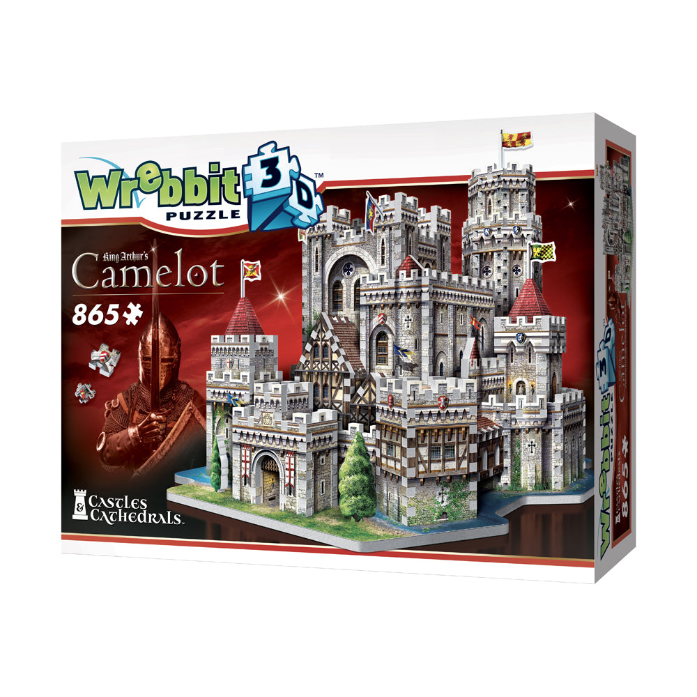 Alternative view of Wrebbit Castles & Cathedrals King Arthur's Camelot 3D Puzzle - 865 pc