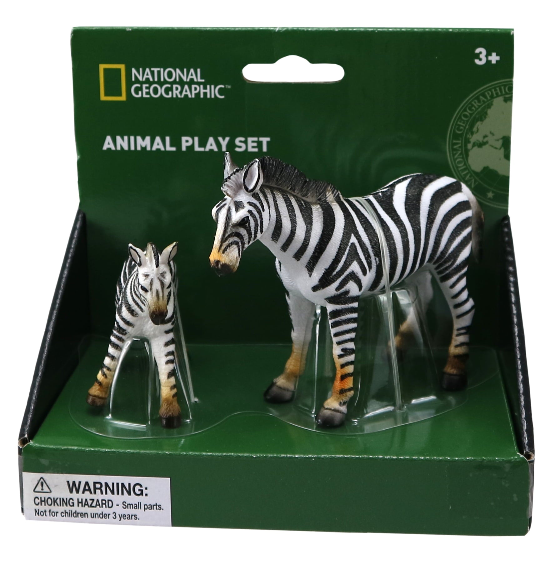 National Geographic Zebra and Foil Figurine Adventure Set