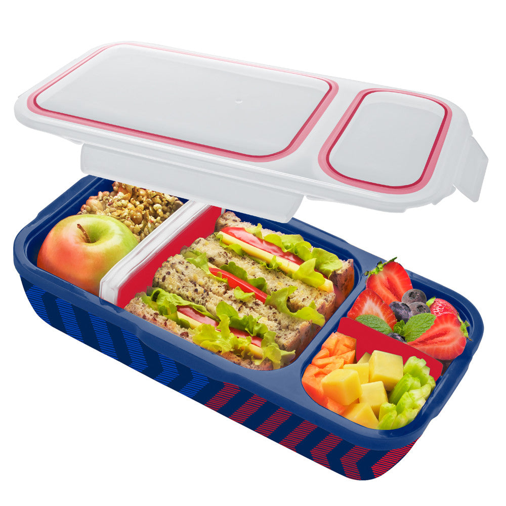 Smash Bento Switch-Up Lunch Box with Gradient Bottle - Leakproof, Adjustable Compartments - Image 3