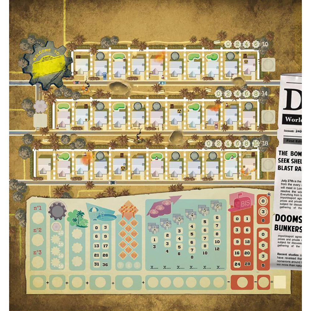 Welcome To... Doomsday Thematic Neighborhood Expansion Board Game - Image 3