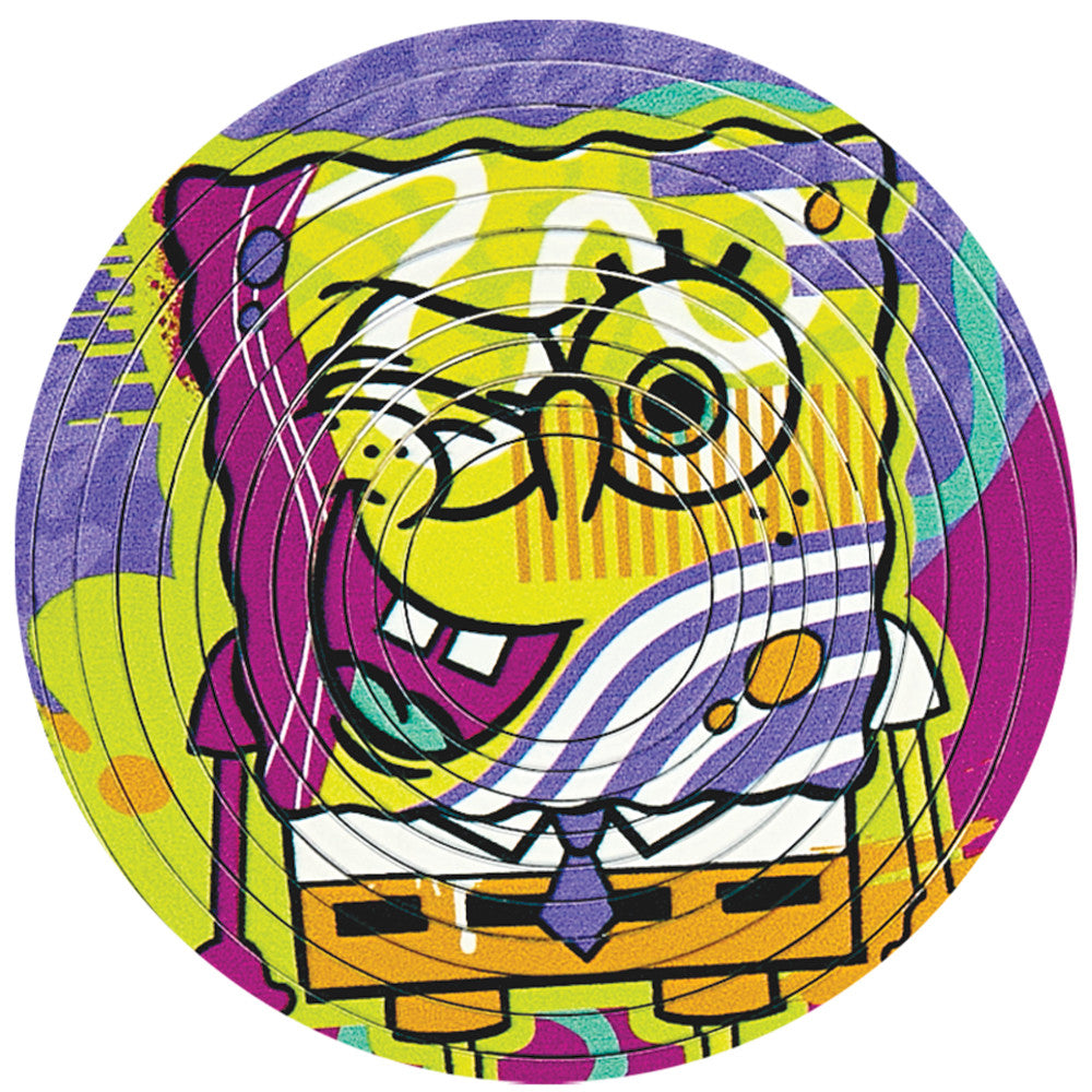 Alternative view of SpongeBob Spin Flip Double-Sided Puzzle - 12 Rings