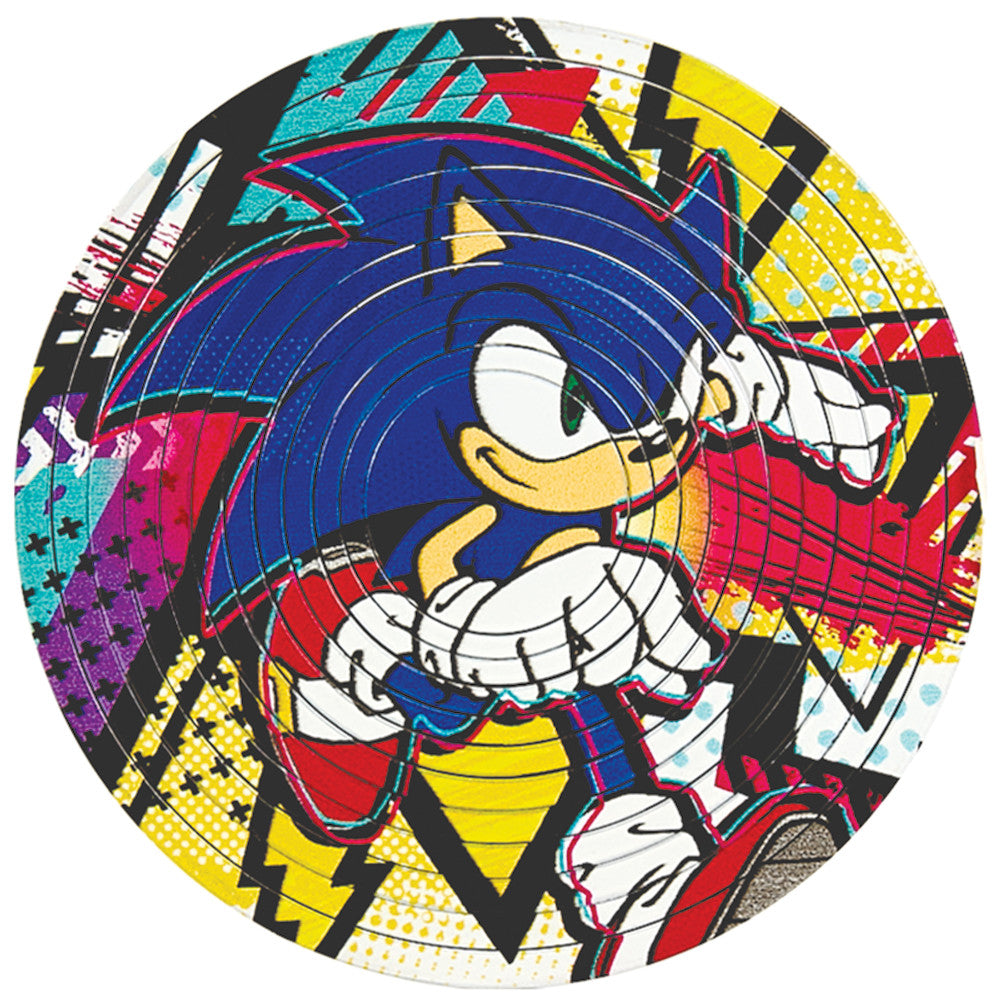 Sonic Speed Spin Flip Puzzle - 12 Ring Double-Sided Challenge