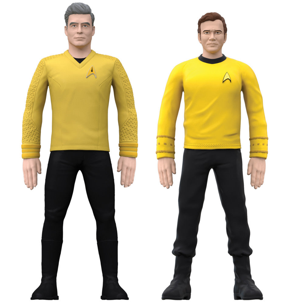 Alternative view of FleXfigs Star Trek 4.5 inch Action Figures - Captains Collector Pack
