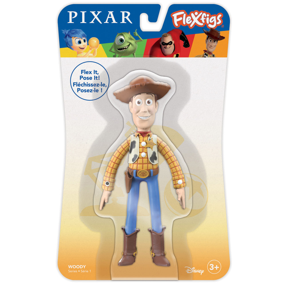 FleXfigs Pixar Woody & Mr. Incredible Dynamic Duo Action Figures - Image 4
