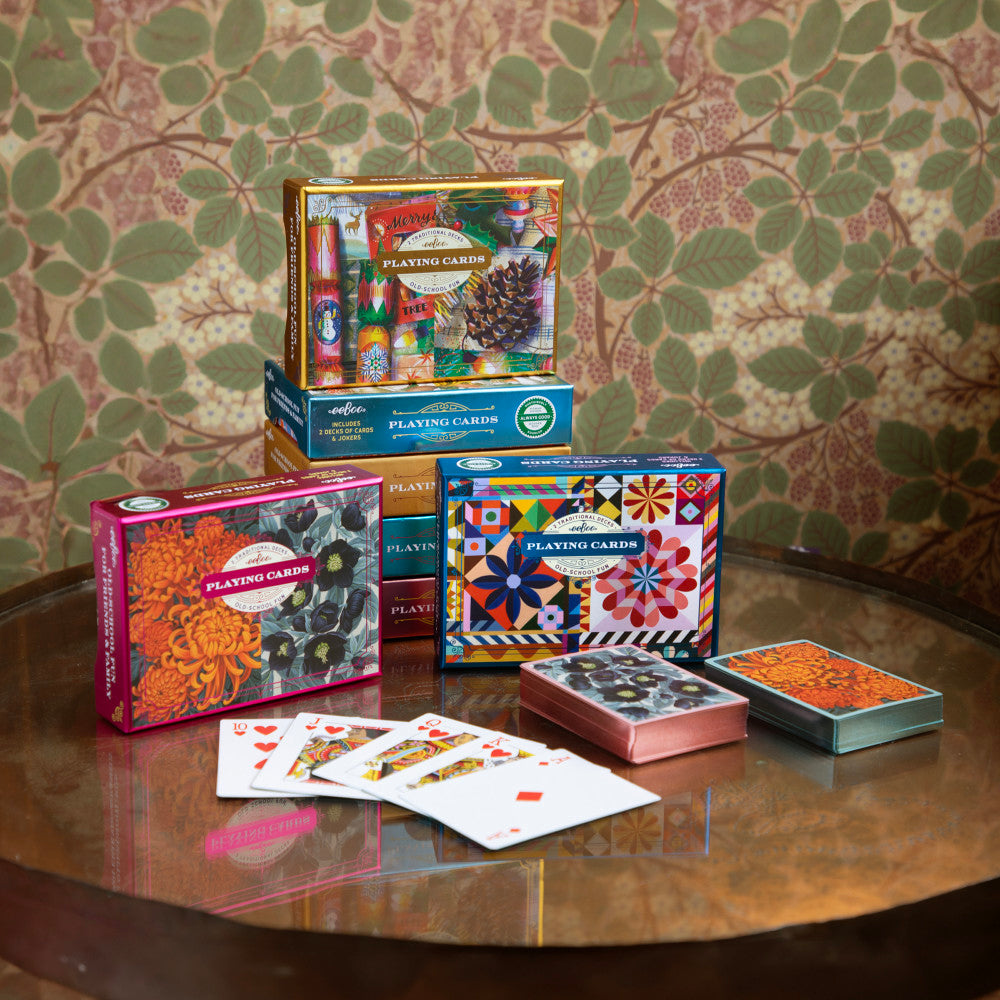 eeBoo Piece & Love Christmas Decorations Deluxe Playing Cards - Image 5