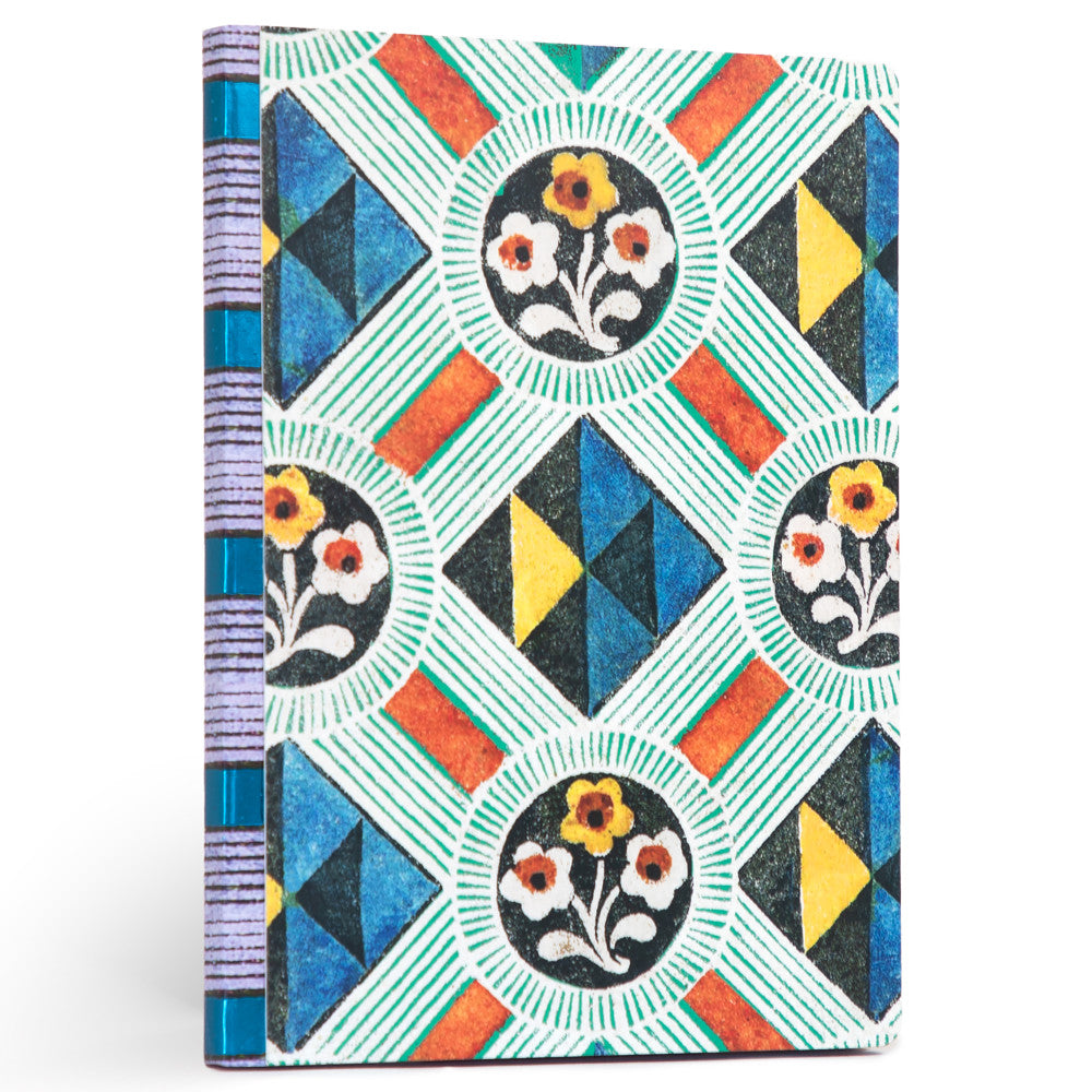 eeBoo Piece & Love Saxton's Gilded Journal - Colorful Hardcover Diary