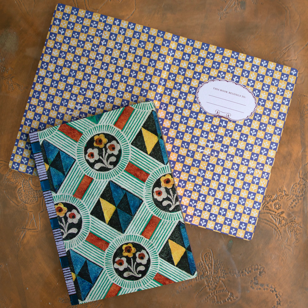eeBoo Piece & Love Saxton's Gilded Journal - Colorful Hardcover Diary - Image 4