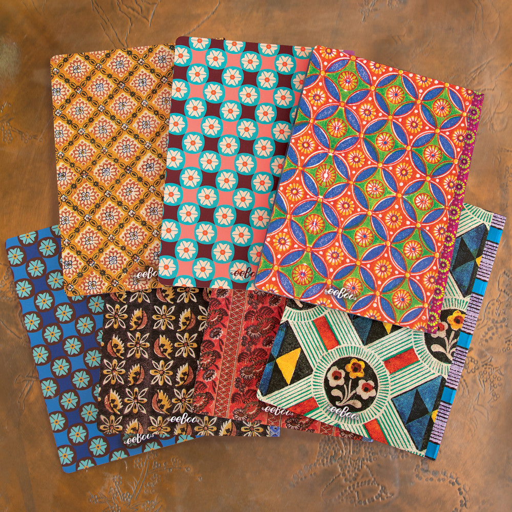 eeBoo Piece & Love Saxton's Gilded Journal - Colorful Hardcover Diary - Image 6