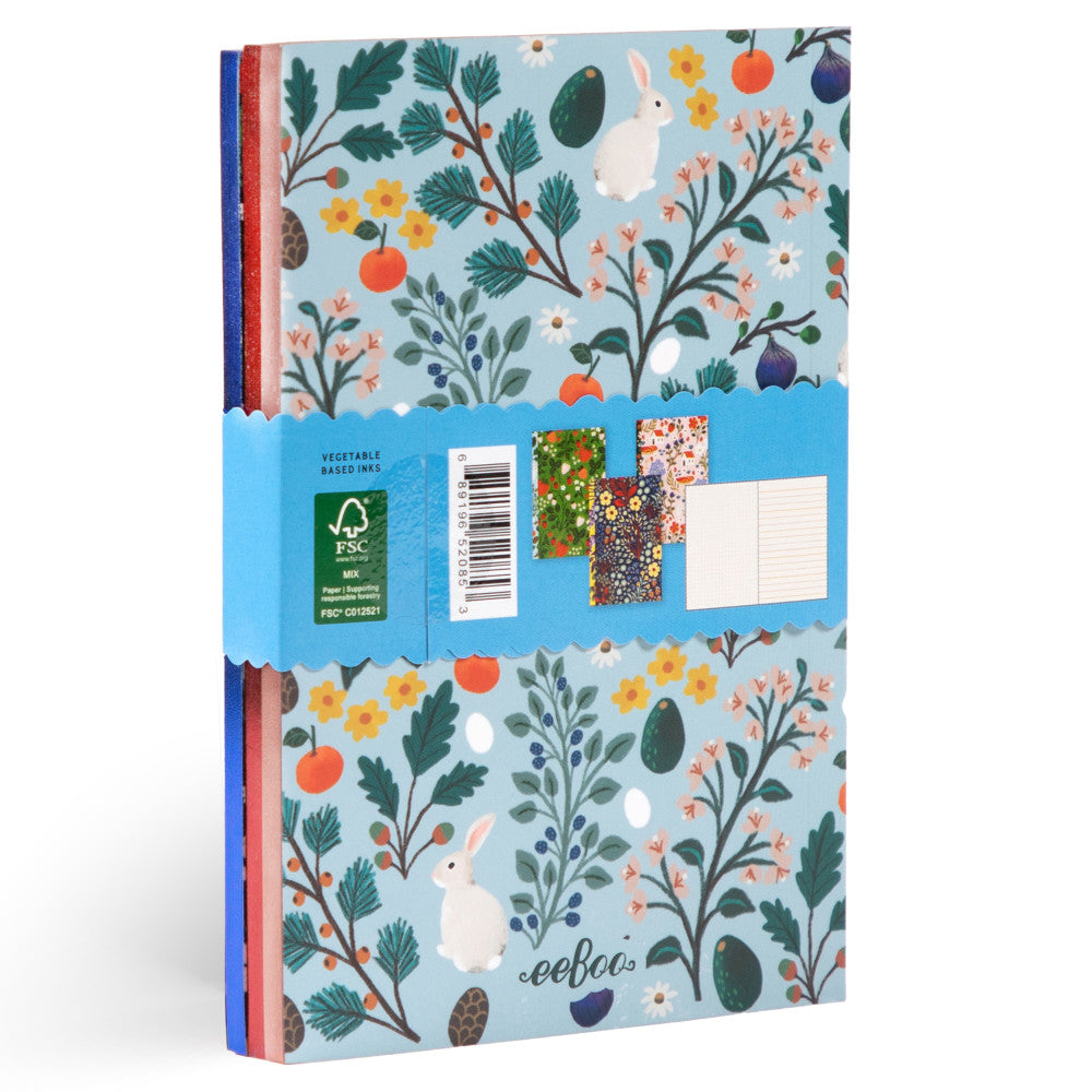 Alternative view of eeBoo Piece & Love: Shelley's Little Books - Set of 3 Colorful Notebooks