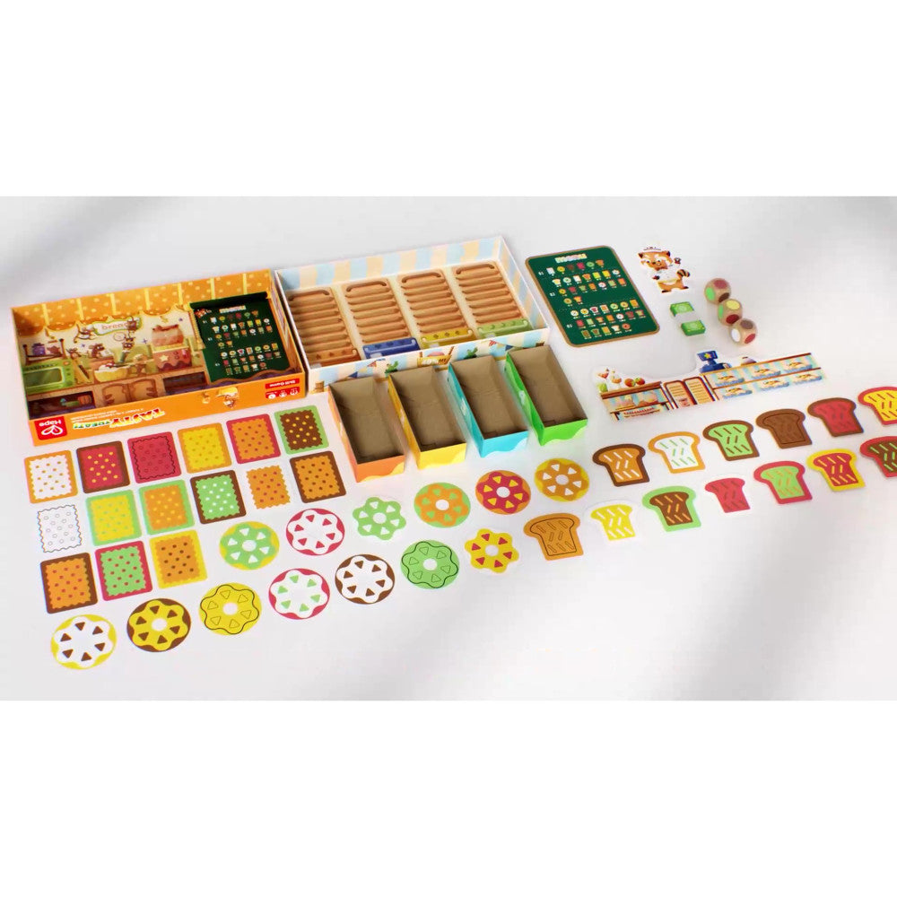 Hape Tasty Treats Raccoon Bakery Skills Board Game - Image 3