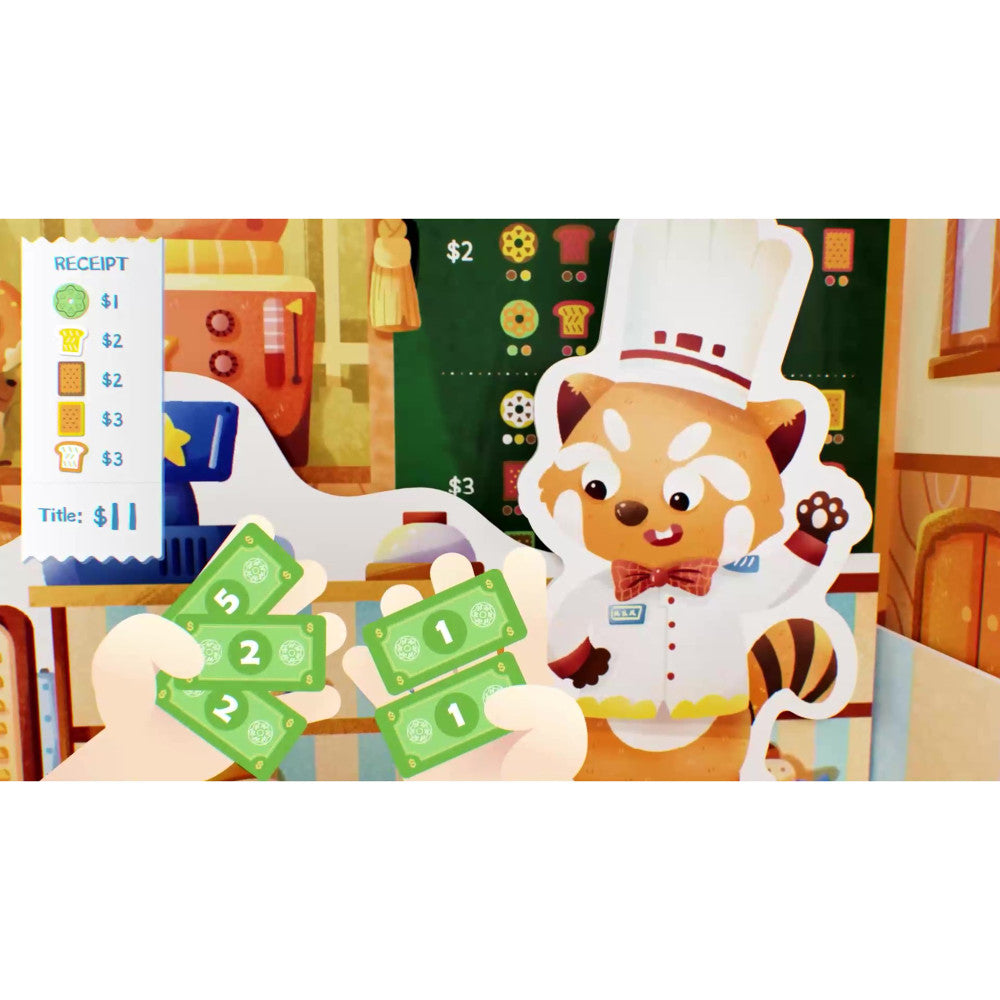 Hape Tasty Treats Raccoon Bakery Skills Board Game - Image 8