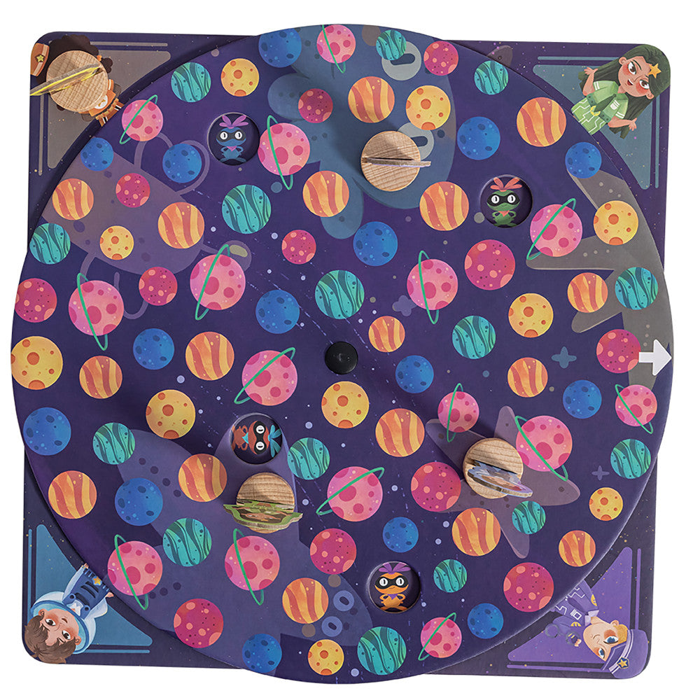 Hape Planetary Pursuit Space-Themed Board Game - Image 3