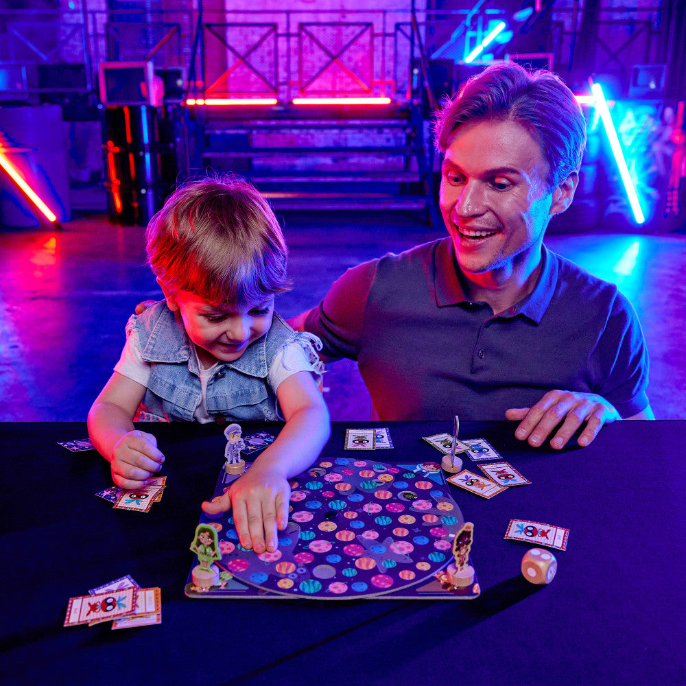 Hape Planetary Pursuit Space-Themed Board Game - Image 5